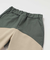 斜めカットソー布帛切り替え5分丈パンツ(95~160cm)
