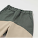 斜めカットソー布帛切り替え5分丈パンツ(95~160cm)