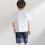 ステッチ＆サガラ刺しゅうロゴ半袖Tシャツ(95~150cm)