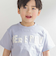 ステッチ＆サガラ刺しゅうロゴ半袖Tシャツ(95~150cm)