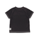 配色ステッチ立体ロゴプリント半袖Tシャツ(95~160cm)