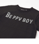 配色ステッチ立体ロゴプリント半袖Tシャツ(95~160cm)