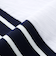 リーフ柄ボーダー切り替え天竺半袖Tシャツ(90~150cm)