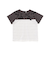 リーフ柄ボーダー切り替え天竺半袖Tシャツ(90~150cm)