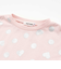 【接触冷感】裾フリルハートドット箔プリント柄Tシャツ(80~130cm)