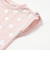 【接触冷感】裾フリルハートドット箔プリント柄Tシャツ(80~130cm)