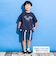 【接触冷感/速乾】シャツレイヤード風ロゴパッチワークデザインTシャツ(100~160cm)