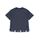 【接触冷感/速乾】シャツレイヤード風ロゴパッチワークデザインTシャツ(100~160cm)