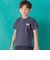 【店舗限定】ワッフル×天竺ワッペン半袖Tシャツ＋ショートパンツセットアップ(95~150cm)