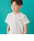 【店舗限定】ワッフル×天竺ワッペン半袖Tシャツ＋ショートパンツセットアップ(95~150cm)