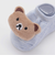 ぷっくりクマさんフェイスカップソックス(9~12cm)