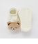 ぷっくりクマさんフェイスカップソックス(9~12cm)
