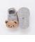 ぷっくりクマさんフェイスカップソックス(9~12cm)