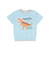 【接触冷感】もぐもぐ恐竜モチーフTシャツ(80~130cm)
