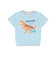 【接触冷感】もぐもぐ恐竜モチーフTシャツ(80~130cm)