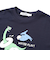 【水にぬれると色が変わる！？】恐竜水遊びプリントTシャツ(80~130cm)
