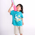 【水にぬれると色が変わる！？】恐竜水遊びプリントTシャツ(80~130cm)