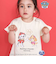 【パウ・パトロール×SLAPSLIP】袖フリルキャラクタープリントキラキラTシャツ(90~130cm)