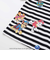 【パウ・パトロール×SLAPSLIP】無地ボーダーぐるっとキャラクタープリントTシャツ(90~130cm)