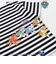 【パウ・パトロール×SLAPSLIP】無地ボーダーぐるっとキャラクタープリントTシャツ(90~130cm)