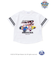 【パウ・パトロール×SLAPSLIP】袖ラインMoto PupsキャラクタープリントTシャツ(90~130cm)