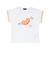 立体オレンジモチーフフリンジ半袖Tシャツ(90~150cm)