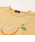 立体オレンジモチーフフリンジ半袖Tシャツ(90~150cm)