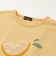 立体オレンジモチーフフリンジ半袖Tシャツ(90~150cm)