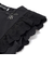 肩フリルレース天竺ノースリーブTシャツ(90~150cm)