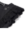 肩フリルレース天竺ノースリーブTシャツ(90~150cm)