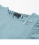肩フリルレース天竺ノースリーブTシャツ(90~150cm)