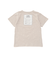 ストライプテープロゴバックネームスラブ天竺半袖Tシャツ(90~150cm)