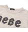 ストライプテープロゴバックネームスラブ天竺半袖Tシャツ(90~150cm)