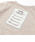 ストライプテープロゴバックネームスラブ天竺半袖Tシャツ(90~150cm)
