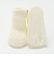 折り返しクマ刺しゅうソックス(8~13cm)