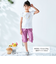 クロンドフルール天竺フリルパフスリーブTシャツ(90~150cm)