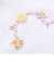 クロンドフルール天竺フリルパフスリーブTシャツ(90~150cm)