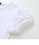 クロンドフルール天竺フリルパフスリーブTシャツ(90~150cm)
