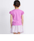 クロンドフルール天竺フリルパフスリーブTシャツ(90~150cm)