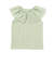 スカラップレースフリルカラー天竺ノースリーブTシャツ(90~150cm)