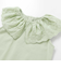 スカラップレースフリルカラー天竺ノースリーブTシャツ(90~150cm)