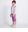 スカラップレースフリルカラー天竺ノースリーブTシャツ(90~150cm)