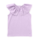 スカラップレースフリルカラー天竺ノースリーブTシャツ(90~150cm)