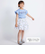 ちょうちょモチーフFLEURロゴ天竺フリル袖Tシャツ(90~160cm)