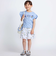 ちょうちょモチーフFLEURロゴ天竺フリル袖Tシャツ(90~160cm)