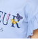 ちょうちょモチーフFLEURロゴ天竺フリル袖Tシャツ(90~160cm)