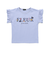 ちょうちょモチーフFLEURロゴ天竺フリル袖Tシャツ(90~160cm)