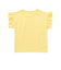 ちょうちょモチーフFLEURロゴ天竺フリル袖Tシャツ(90~160cm)