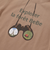 双眼鏡立体ラバープリント天竺半袖Tシャツ(90~140cm)