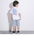 【接触冷感】テープポケットウェーブロゴTシャツ(110~160cm)